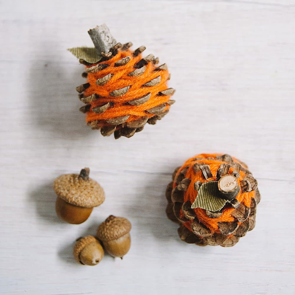 14 Easy DIY Pinecone Crafts for Fall • OhMeOhMy Blog