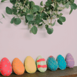 How to Make Felt Easter Eggs in this easy DIY spring craft tutorial.